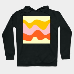 Minimal shapes tile pattern Hoodie